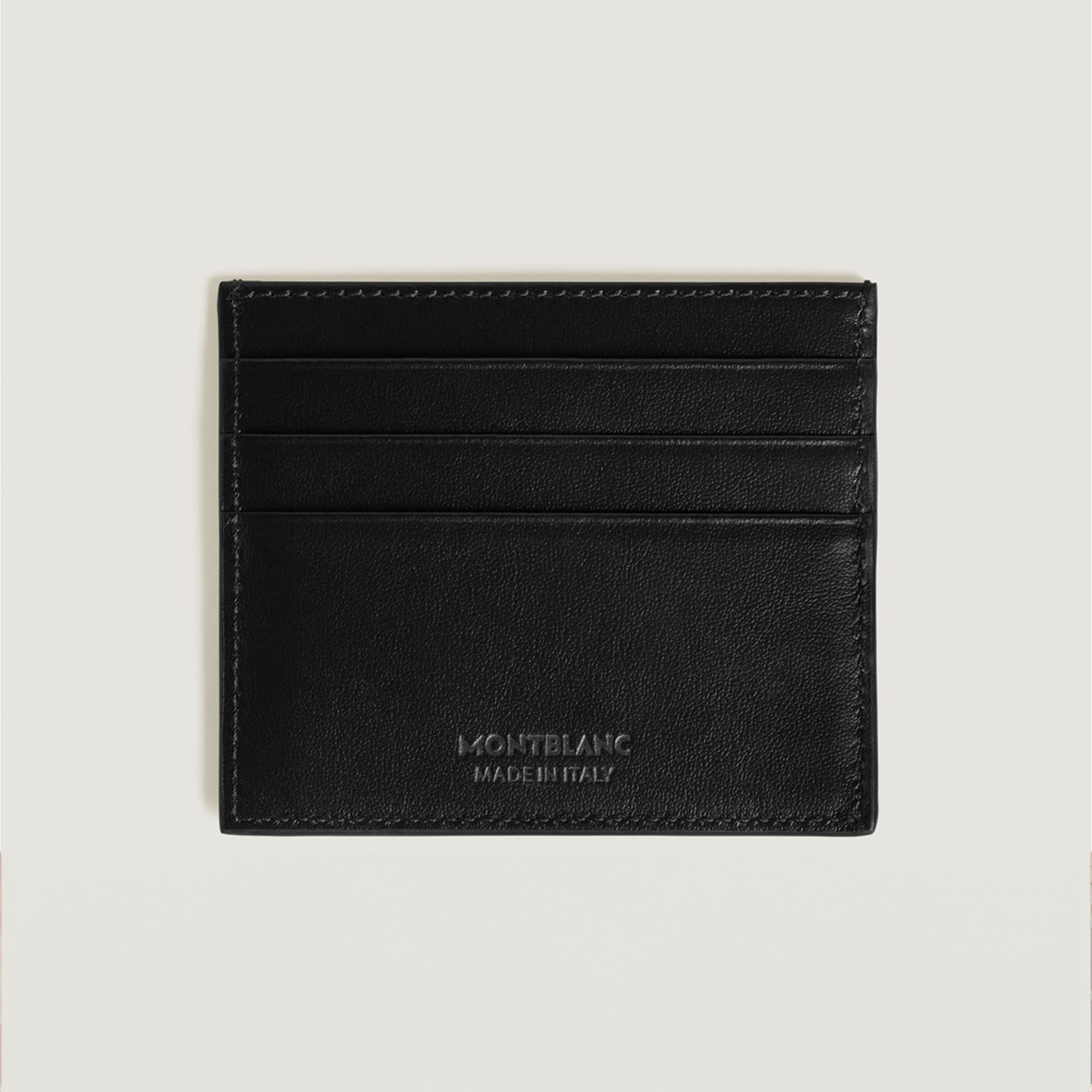 小物 Mont Blanc Montblanc Meisterstück Black 4 Card Holder | Maison Birks